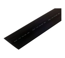 Термоусадочная трубка REXANT ТУТнг 100,0/50,0 мм, 1м, 10 шт, чёрная 25-0100 