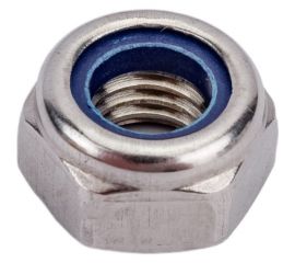 Гайка с контрящим кольцом КРЕП-КОМП нержавейка, DIN 985, А2, М10, 200 шт. гсн10 