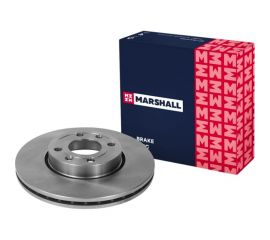 Тормозной диск передний Lada Largus с ABS 12-, Nissan Micra III, V 02-, Renault Clio III MARSHALL M2000405 