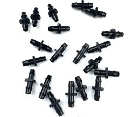 Двойной адаптер для микротрубки 4 мм Профитт 20 шт. 2229699 