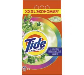Порошок автомат Tide Color Сибирские травы 6кг 8001841509594 