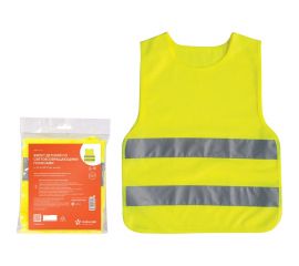 Детский жилет со световозвращающими полосами Airline желтый, р.30-34, 58x51 см ARW-CV-01 