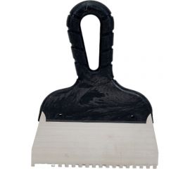 Зубчатый шпатель Управдом нержавеющий, 150 мм, размер зуба 4x4 мм 4100004991 