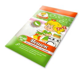 Мешок для стирки белья Умничка 30х40 см, на молнии MPU0277 