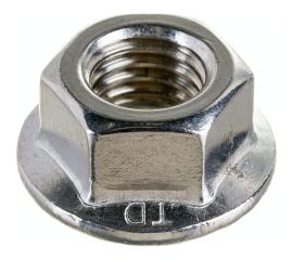 Шестигранная гайка с фланцем и насечками DINFIX DIN 6923, нерж. А2, M12, 10 шт. 00-00001931 