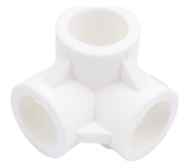 Двухплоскостной тройник RTP PPR 20 белый 28079 