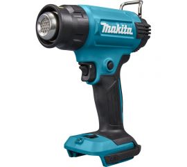 Аккумуляторный тепловой пистолет-фен Makita LXT 18В, 550 град, 2 скорости,6 режимов, насадки DHG181ZK 