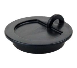 Пробка для ванны MasterProf черная ИС.110626 