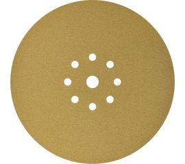 Шлифовальный круг на липучке Giraffe GOLD 100 шт, 225 мм, 9 отв., Р180 ABRAFORM AF100-GG-180 