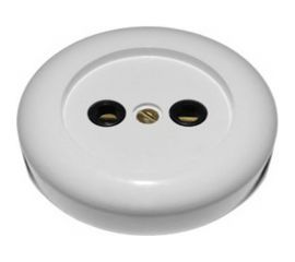 Розетка ООО Ливны-Электро РА 10-007, белая РАф 115 