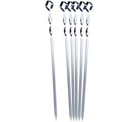 Набор больших шампуров (6 шт) FORESTER RZ-600SB 