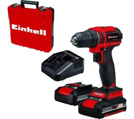 Аккумуляторная дрель Einhell pxc te-cd 18/40 li bl, 18в, 40нм, патрон 10мм, 2x2,0 aч, кейс 4513995 
