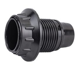 Патрон General Lighting Systems GLH-E14-CAR-H-B-R карболитовый, Е14 подвесной с кольцом черный 474000 