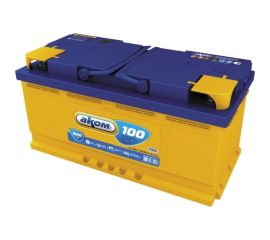 Аккумуляторная батарея АКОМ 100 Ah, 920 A, прямая полярность 014100001 