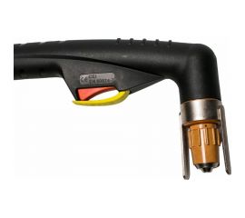 Плазмотрон RusCut LC105 ручной с пневматическим поджигом дуги 105А, 15 метров, эквивалент LC 105 (PTH-101A-CX-15MA) для аппаратов плазменной резки Lincoln Tomahawk 1538 RusCut 71052115L 