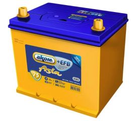 Аккумуляторная батарея Аком Asia + EFB 75 Ah, 750 A, прямая полярность 080075001 