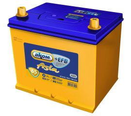 Аккумуляторная батарея Аком Asia + EFB 65Е Ah, 700 A, обратная полярность 080065101 