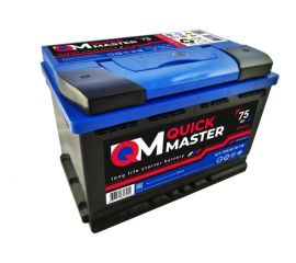 Аккумуляторная батарея Quick Master SP 6СТ-75 (R)-(0) 560А, 277x175x190 4657771813245 