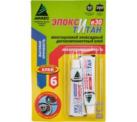 Клей Анлес ЭпоксиТитан 30 мл 70127 