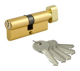 Цилиндровый механизм НОРА-М STD AL ЛВ-70 35-35 золото 15413 
