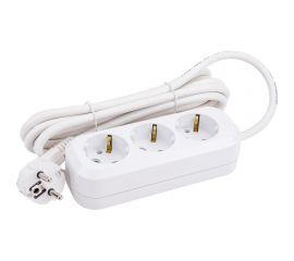 Удлинитель UNIVersal е-303а пвс 3/1,5 3гн. с заземлением, длина 3м (еврослот) 1722 