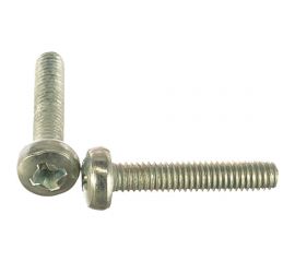 Оцинкованный винт с полукруглой головкой Стройбат DIN 7985 М4x20 мм 150 шт. 2631035 106101 