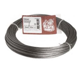 Стальной трос Стройбат DIN 3055 2мм 30м 249420 
