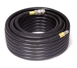 Шланг резиновый с быстроразъёмными соединениями 15x8 мм, 15 м PI TOOLS 7501 