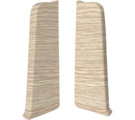 Заглушка для плинтуса Волшебная палочка Home ПВХ, 70 мм, в упаковке пара, 2 шт., 7013 УТ000075220 