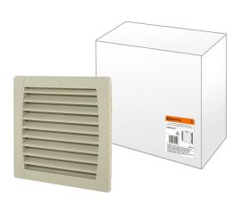 Вентиляционная решетка с фильтром TDM для вентилятора SQ0832-0013 325х325 мм белая SQ0832-0017 