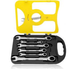 Набор трещоточных ключей GOODKING 7 предметов, в кейсе TK-1007 