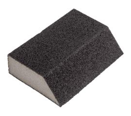 Губка шлифовальная угловая, алюминий-оксидная (100х70х25 мм; Р80) FIT IT 38373 
