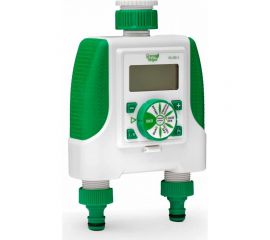 Двухканальный электронный таймер полива Green Helper GA-328-2 