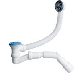 Сифон для ванны AV Engineering выпуск D70 перелив гибкая труба 40x40/50 AVE129730 