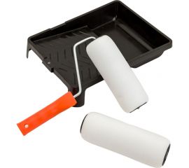 Малярный набор Петрович валик поролон, 180 мм, сменная шубка, ванночка 4100001532 