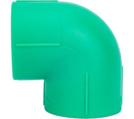 Уголок Blue Ocean 90 градусов, 25, полипропиленовый, зеленый PPRF/90E G -25 