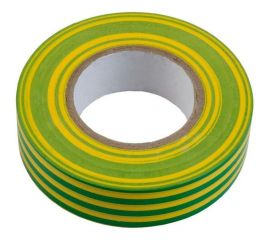 Изолента General Lighting Systems ПВХ GIT-13-15-20-YG 0,13х15мм, 20м, желто-зеленая 1/10/250 475012 