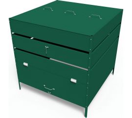 Оцинкованный компостер Благо 100x100x100 см 105713 