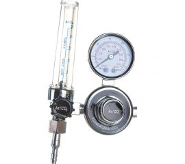Регулятор УРГ-40 аргоновый/углекислотный, 1 манометр, 1 ротаметр, вентиль VARTEG 6525 