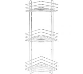 Полка ЧМЗ Стамбул настенная, угловая, 3 яруса 501-006-01 