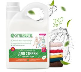 Гель для стирки цветного белья SYNERGETIC канистра ПЭ 2.75 л 4607971450276 109801 