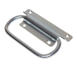 Мебельная откидная ручка STARFIX белый цинк SMP-55696-1 