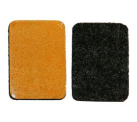 Фетровый самоклеящийся пункт Невский Крепеж 25x50 мм, тёмный, 6 шт. 801776 