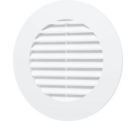 Решетка вентиляционная круглая 10RKL 125 мм с фланцем 100 мм ERA 90-02239 