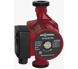 Циркуляционный насос KROMWELL (с гайками в комплекте) PS 25/6G 180 