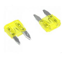 Предохранитель Nord-Yada MINI 20A 10,9x3,9 мм., h 16,3 W269 2 шт. в упаковке 901844 