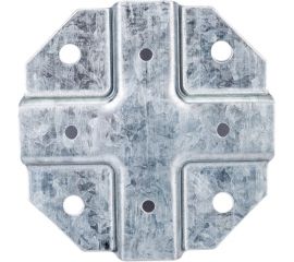 Краб-система Крепче Х-образный, оцинк., 20x20 мм, 20 шт. 2947690 