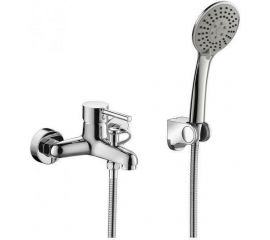 Смеситель для ванны Bravat короткий излив Slim F6332366CP-01-RUS 00-00249739 