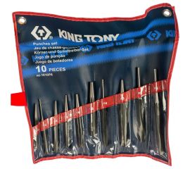Набор выколоток, бородков, кернеров KING TONY 10 предметов 1010PR 
