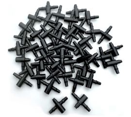 Стартовый тройник для микротрубки 3 мм Профитт 50 шт. 1892525 